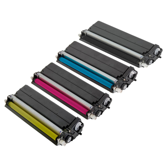 Compatible Brother  TN-433 Black, Cyan, Magenta, Yellow Toner Cartridges