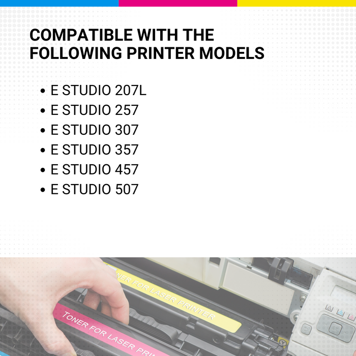 Toshiba T5070U High Yield E-studio 507 Black Toner TOSHIBA