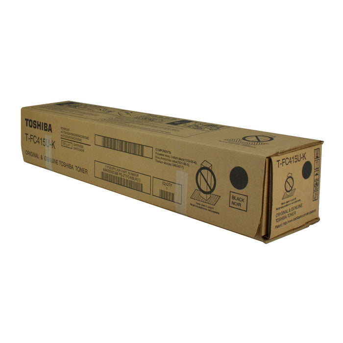 OEM Toshiba T-FC415U-K (TFC415UK) Toner Cartridge, Black 38.4K Yield