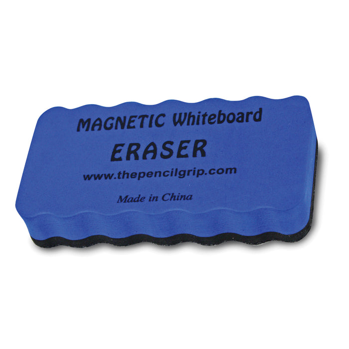 The Pencil Grip TPG35224 Magnetic Whiteboard Eraser, 4" x 2", Blue, Pack of 24
