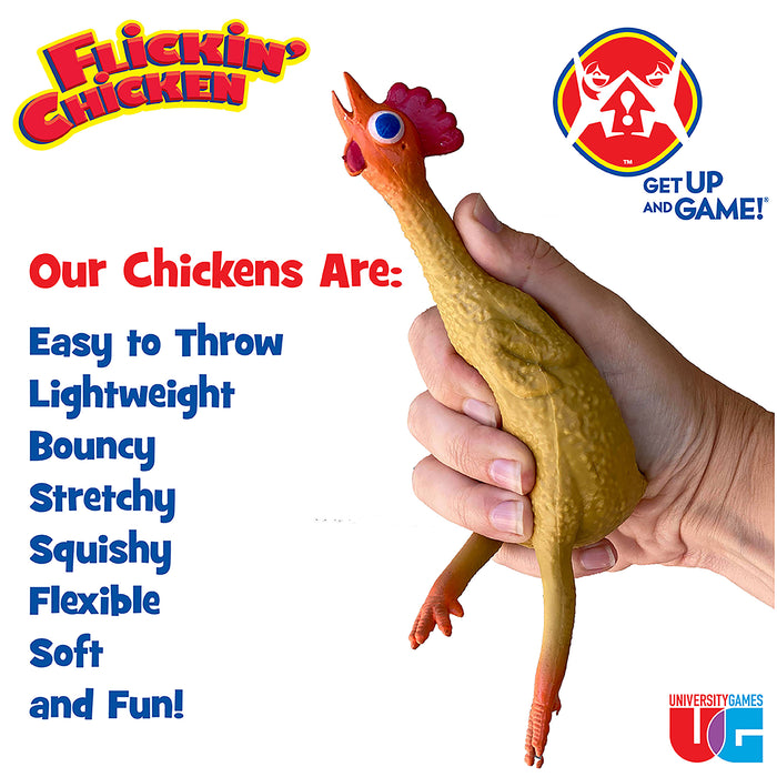 University Games UG-01057 Flickin' Chicken
