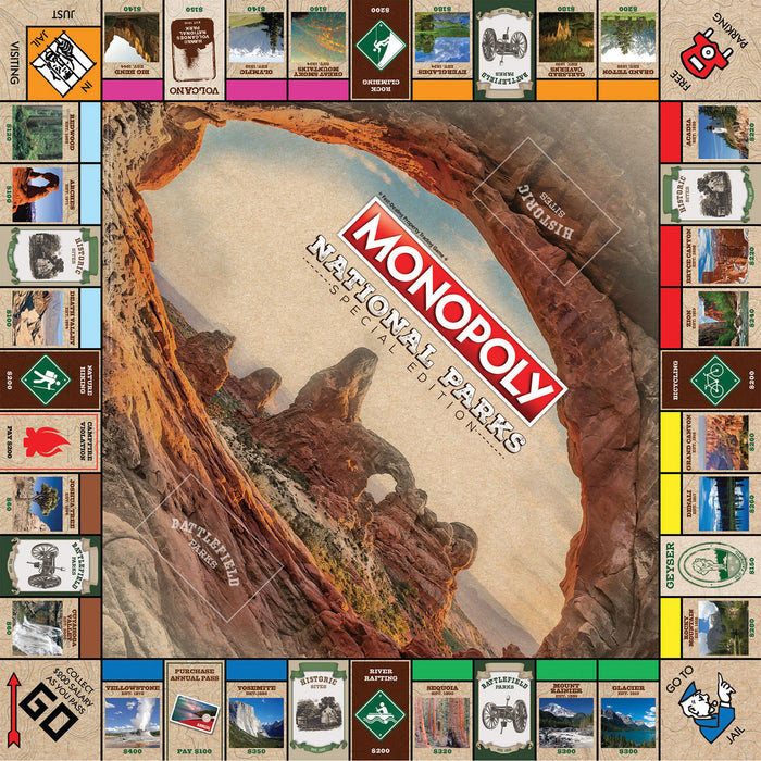 USAopoly USAMN025000 MONOPOLY: National Parks Edition