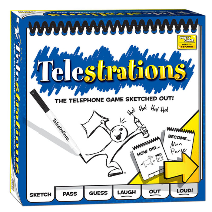 USAopoly USAPG000264 Telestrations 8 Player: The Original