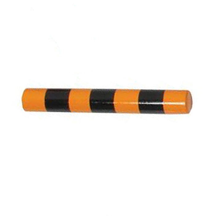 Westco Educational Products WEPCL5201 Clave Shakers, Yellow/Black Stripe, Set of 2