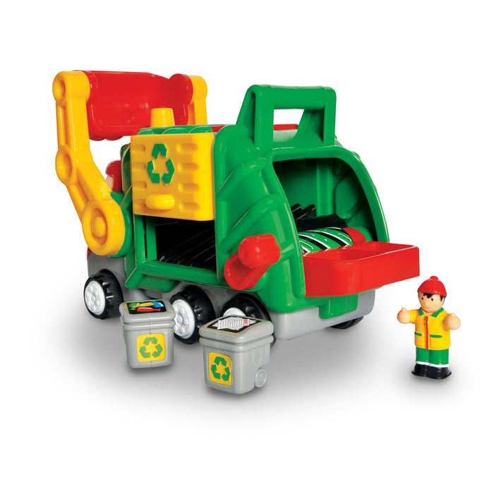 WOW Toys WOW01018 Flip 'n' Tip Fred, Garbage Truck