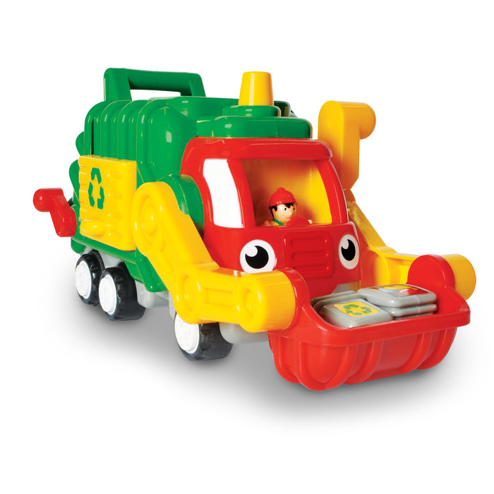WOW Toys WOW01018 Flip 'n' Tip Fred, Garbage Truck