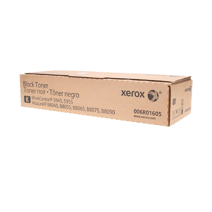 OEM Xerox 6R01605 (6R1605) Toner Cartridge, Black 88K Yield, 2 Cartridge