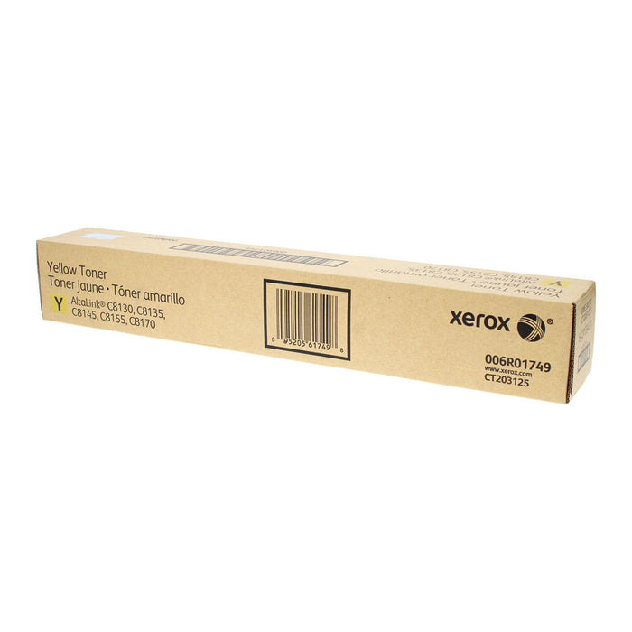 OEM Xerox 6R01749 (6R1749) Toner Cartridge, Yellow 28K Yield