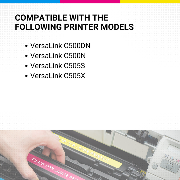 Xerox 106R03868 Versalink C500 Extra High Yield Yellow Toner XEROX