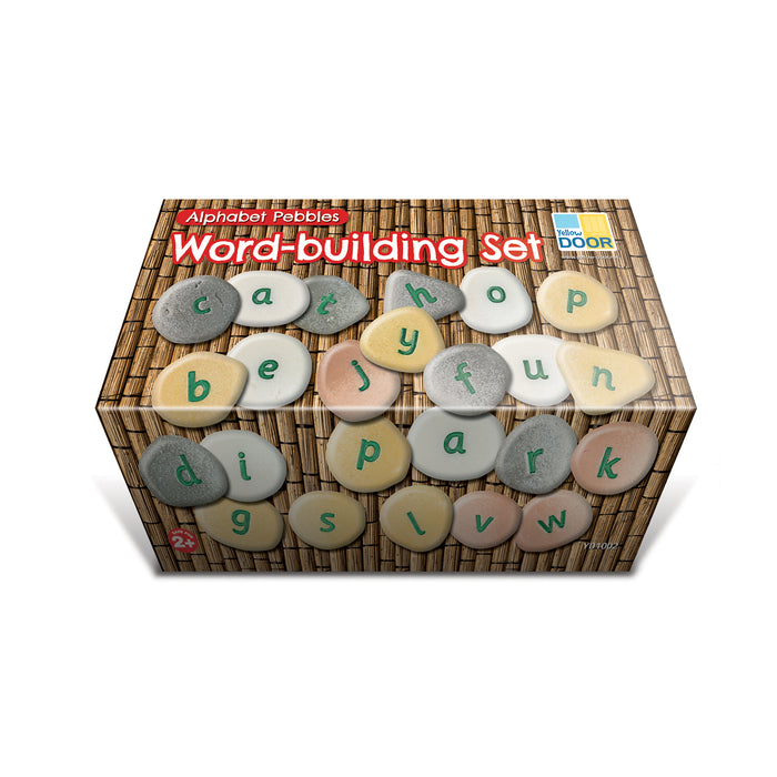 Yellow Door YUS1002 Alphabet Pebbles, Word-Building Set