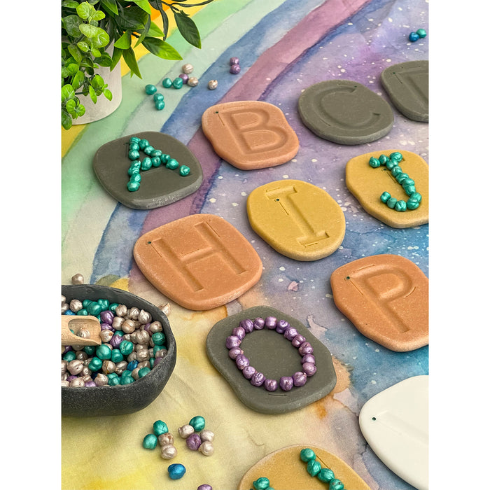 Yellow Door YUS1062US Feels-Write Uppercase Letter Stones