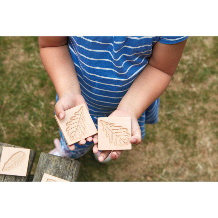 Yellow Door YUS1112 Match Me: Sensory Leaf Tiles, Set of 12