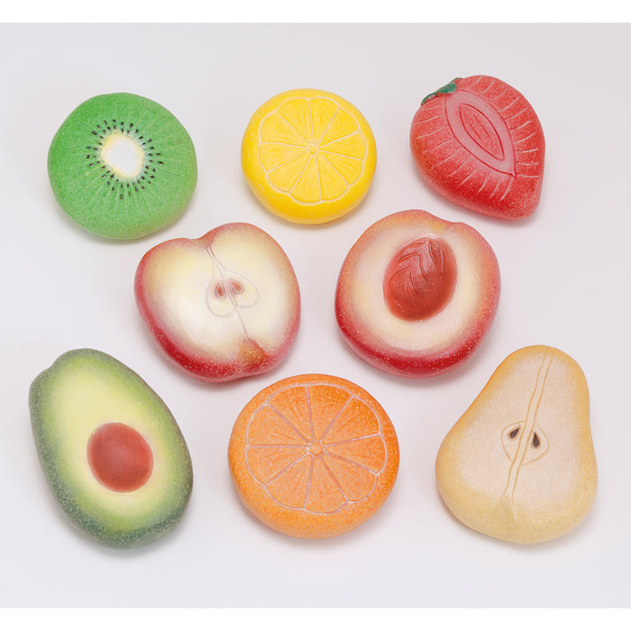 Yellow Door YUS1134 Fruit Sensory Play Stones, Set of 8