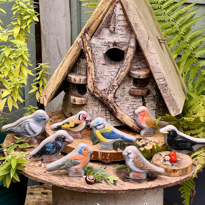 Yellow Door YUS1219 Sensory Play Stones - Birds - Set of 8