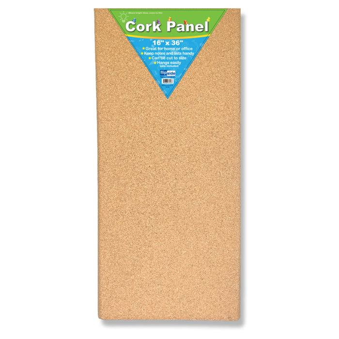 Flipside Products FLP37016 Cork Panel, 16" x 36"