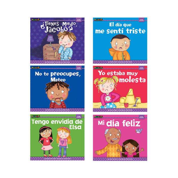 Newmark Learning NL-3320 MySELF Readers: I Have Feelings, Small Book, Spanish, Set of 6