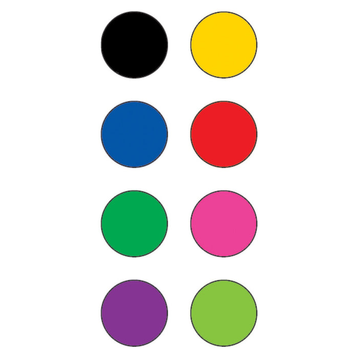 Teacher Created Resources TCR4820 Colorful Circles Mini Stickers, 3/8" Diameter, Pack of 528