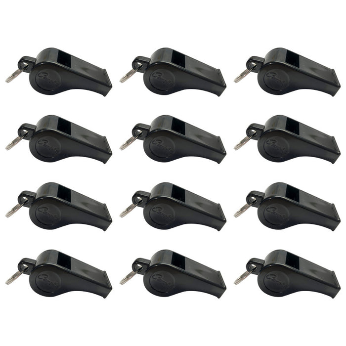 Champion Sports CHS601 Whistles, Plastic, Pack of 12