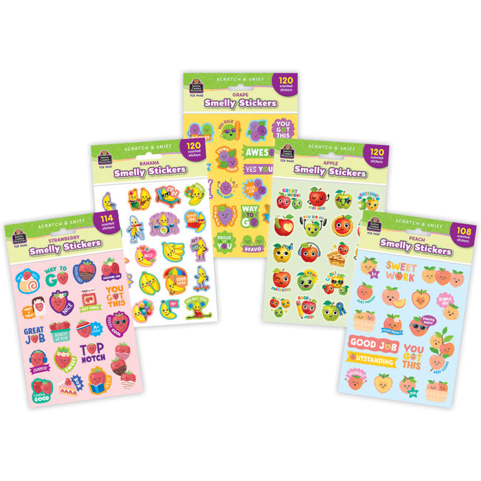 Teacher Created Resources TCR2088721 Fruit Pop Smelly Stickers, 582 Stickers