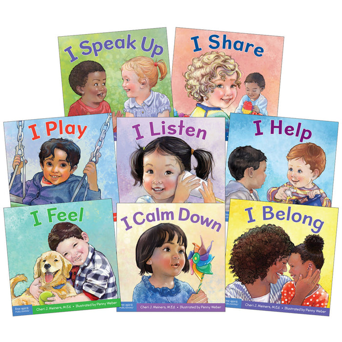 Free Spirit Publishing SEP899952 Learning About You & Me Board Books, Set of 8 Books