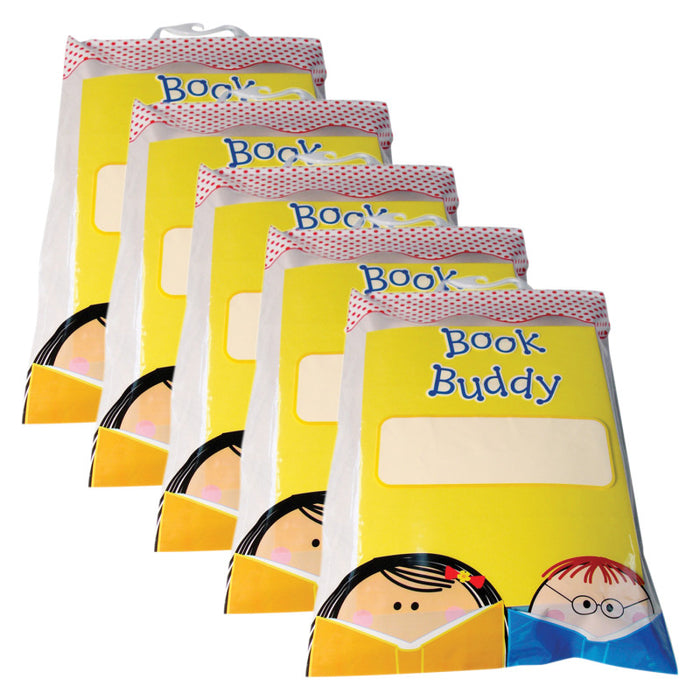 Creative Teaching Press CTP2994 Book Buddy Bags, 11" x 16", Pack of 5