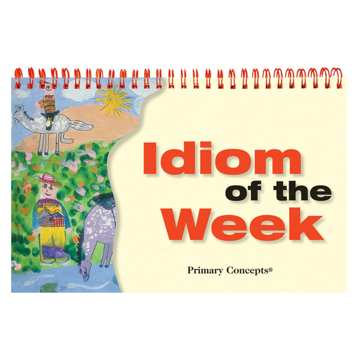 Primary Concepts PC-1254 Idiom Of The Week Flip Chart