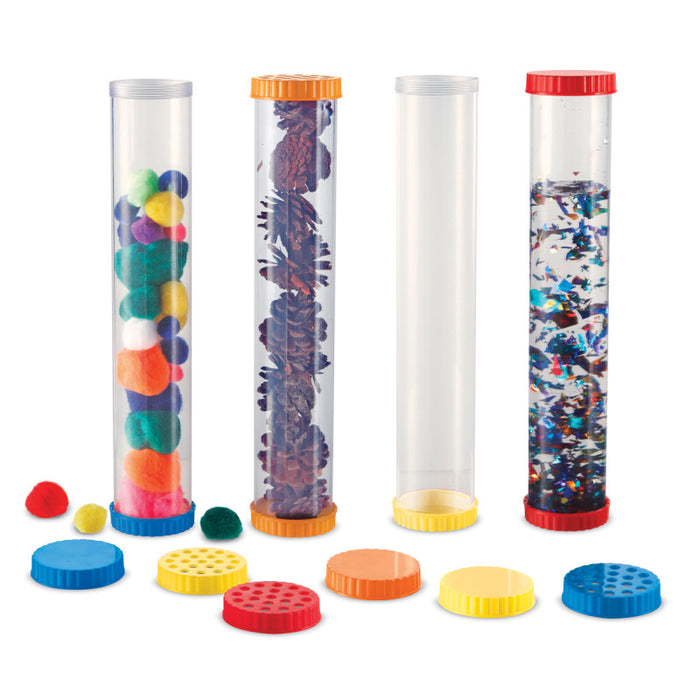 Learning Resources LER2445 Primary Science Sensory Tubes, Set of 4