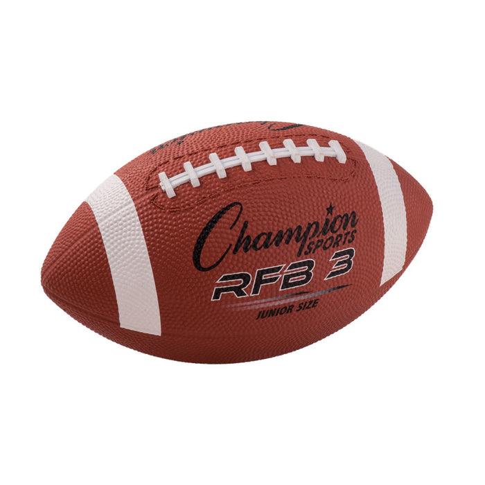 Champion Sports CHSRFB3 Rubber Football, Junior Size