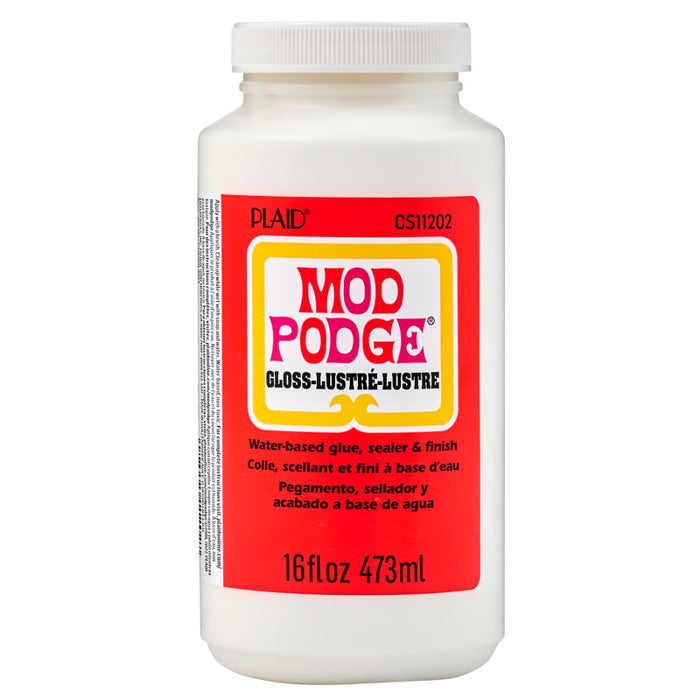 Mod Podge MODCS11202 Decoupage Glue, Gloss, 16oz.