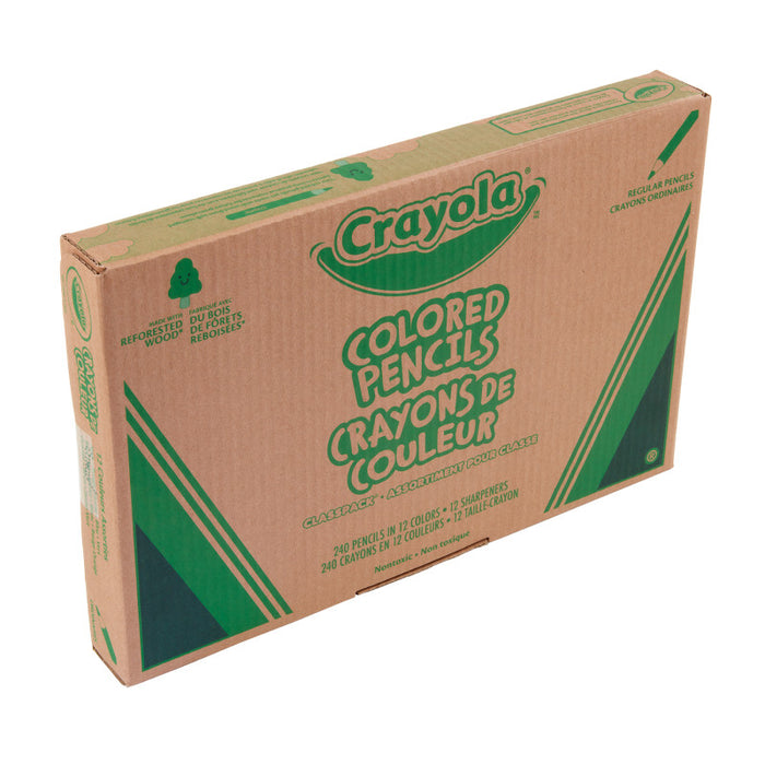 Crayola BIN687506 Colored Pencil Classpack, 240 Count