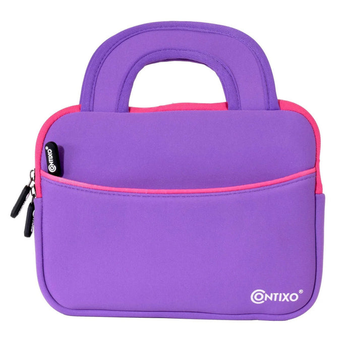 Contixo CNXTB02PUR TB02 Protective Carrying Bag Sleeve Case for 10" Tablets, Purple