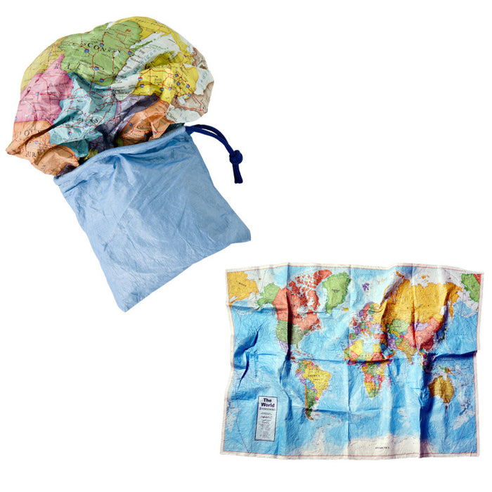Round World Products RWPSM01 World Scrunch Map