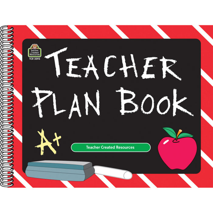 Teacher Created Resources TCR2093 Chalkboard Teacher Plan Book