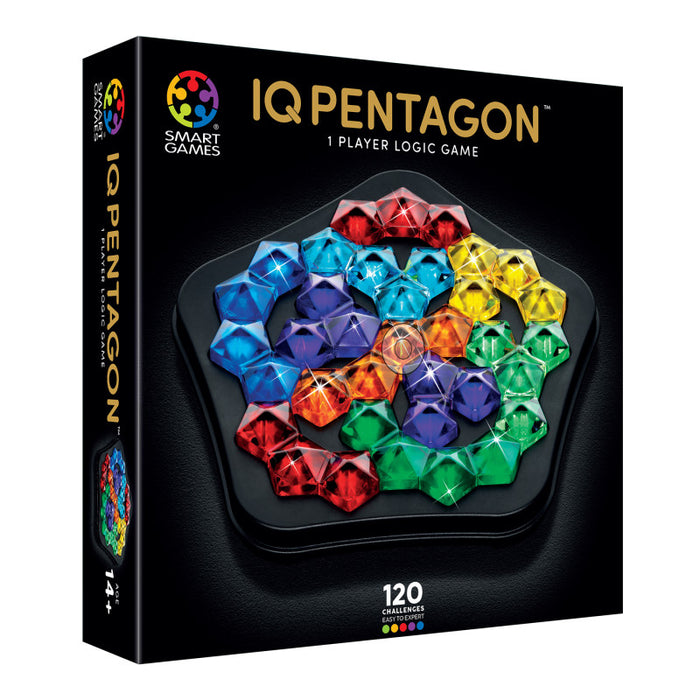 SmartGames SG-313 IQ Deluxe: Pentagon 1 Player Logic Game