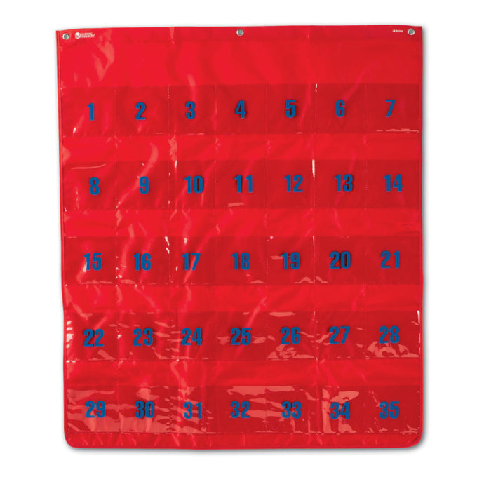 Learning Resources LER0056 Calculator Storage Pocket Chart