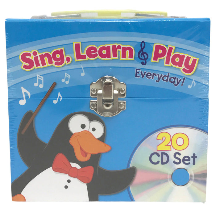 PBS Publishing PBSTW8355 Sing, Learn & Play Everyday! 20-CD Set