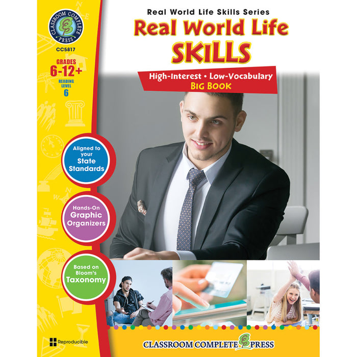 Classroom Complete Press CCP5817 Real World Life Skills Big Book