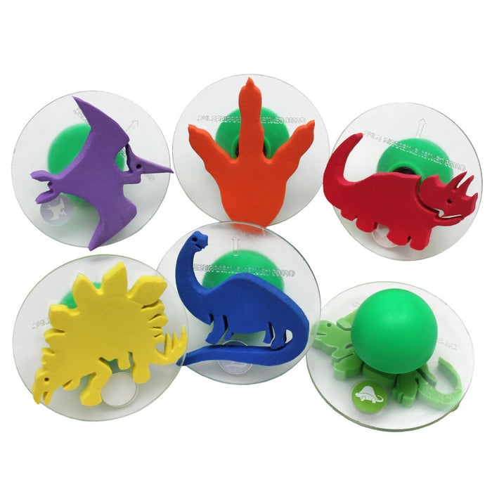READY 2 LEARN CE-6763 Giant Stampers - Dinosaurs - Set of 6