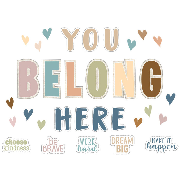 Teacher Created Resources TCR7168 Everyone is Welcome You Belong Here Bulletin Board Set