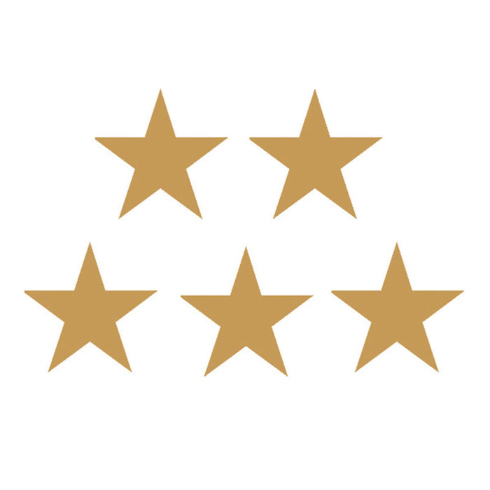 Teacher Created Resources TCR1276 Gold Stars Foil Stickers