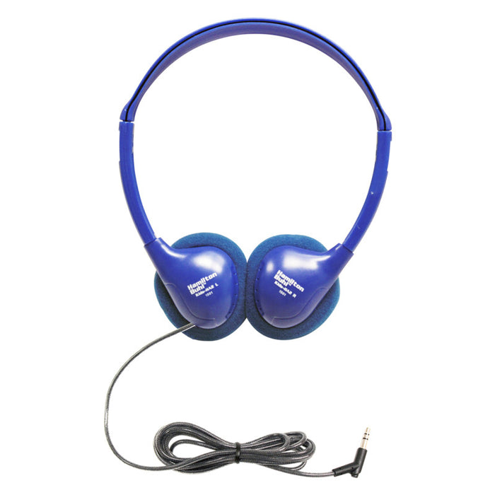 HamiltonBuhl HECKIDSHA2 Kids On-Ear Blue Stereo Headphone