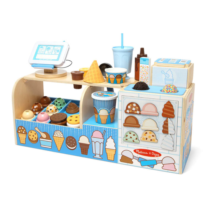 Melissa & Doug LCI30607 Cool Scoops Ice Creamery
