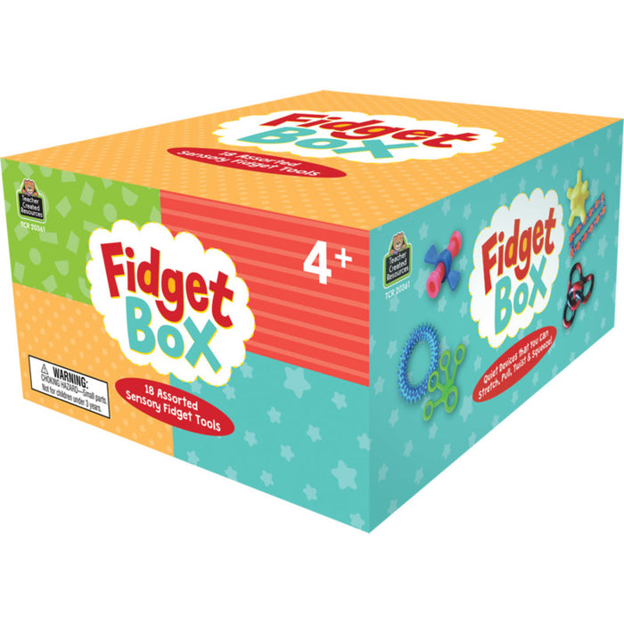 Teacher Created Resources TCR20361 Fidget Box, 18 Pieces