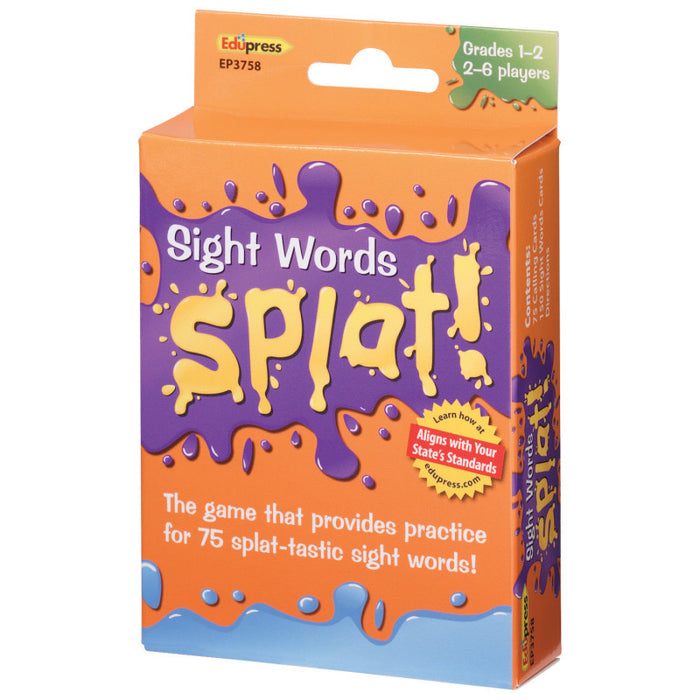 Edupress EP-3758 Sight Words Splat Game, Grades 1-2