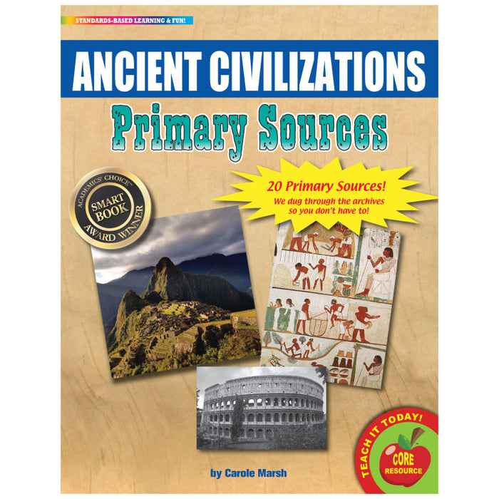 Gallopade GALPSPANCCIV Primary Sources, Ancient Civilizations