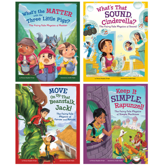 Capstone Publishing CPB9781515829157 STEM-Twisted Fairy Tales, 4 Book Set