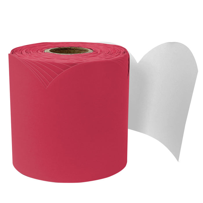 Carson Dellosa Education CD-108527 Rolled Scalloped Bulletin Board Border, Berry Red, 65 Feet