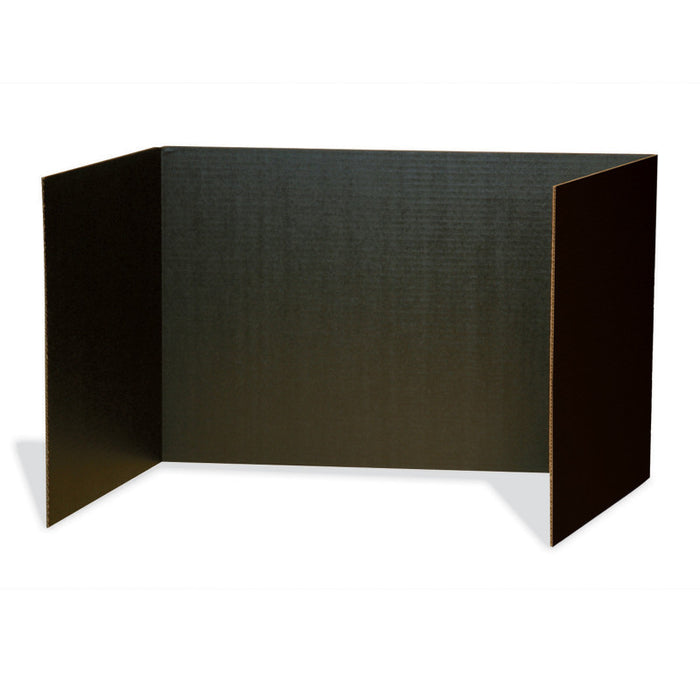 Pacon PAC3791 Privacy Boards, Black, 48" x 16", 4 Boards