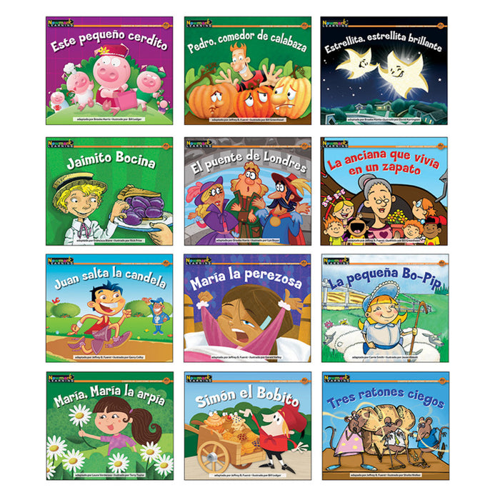 Newmark Learning NL-6831 Decodable Readers Grade K Consonants and Short Vowels (a, i, o), 19 Books
