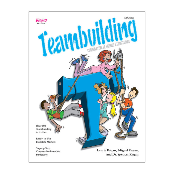 Kagan Publishing KA-BKT Teambuilding Cooperative Learning Structures Book, Grade Pre-K-12